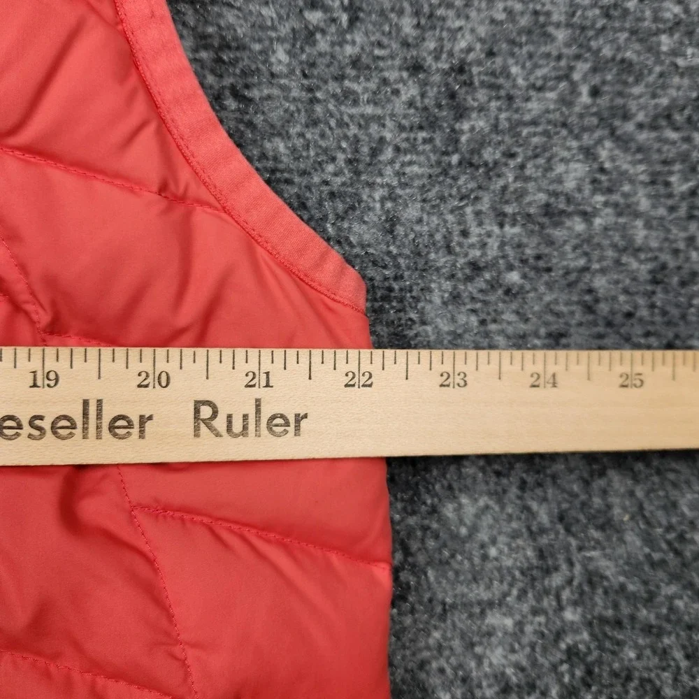 Cabela's Vest‎ Mens Large Red Premier Northern Goose Down 650 Puffer Outdoor